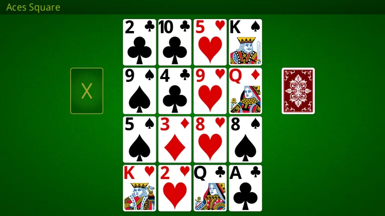 Aces Square screenshot - Solitaire Master