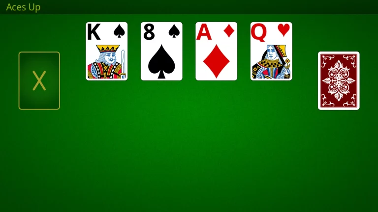 Aces Up screenshot - Solitaire Master