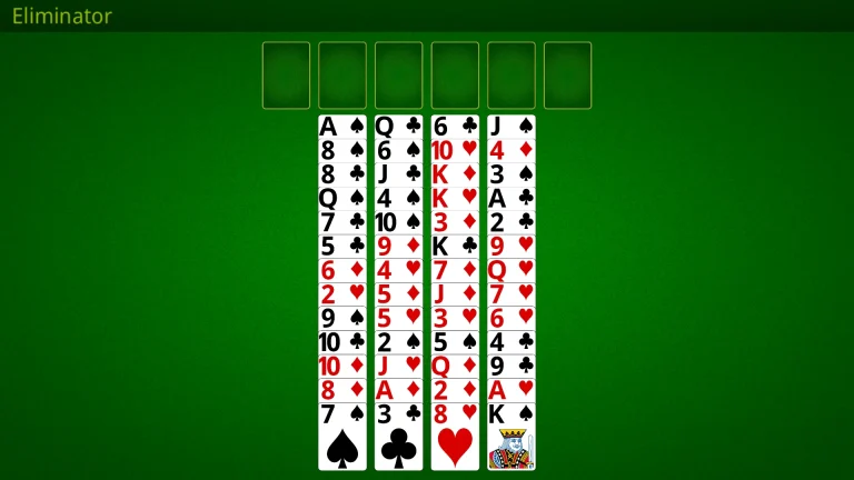 Eliminator screenshot - Solitaire Master